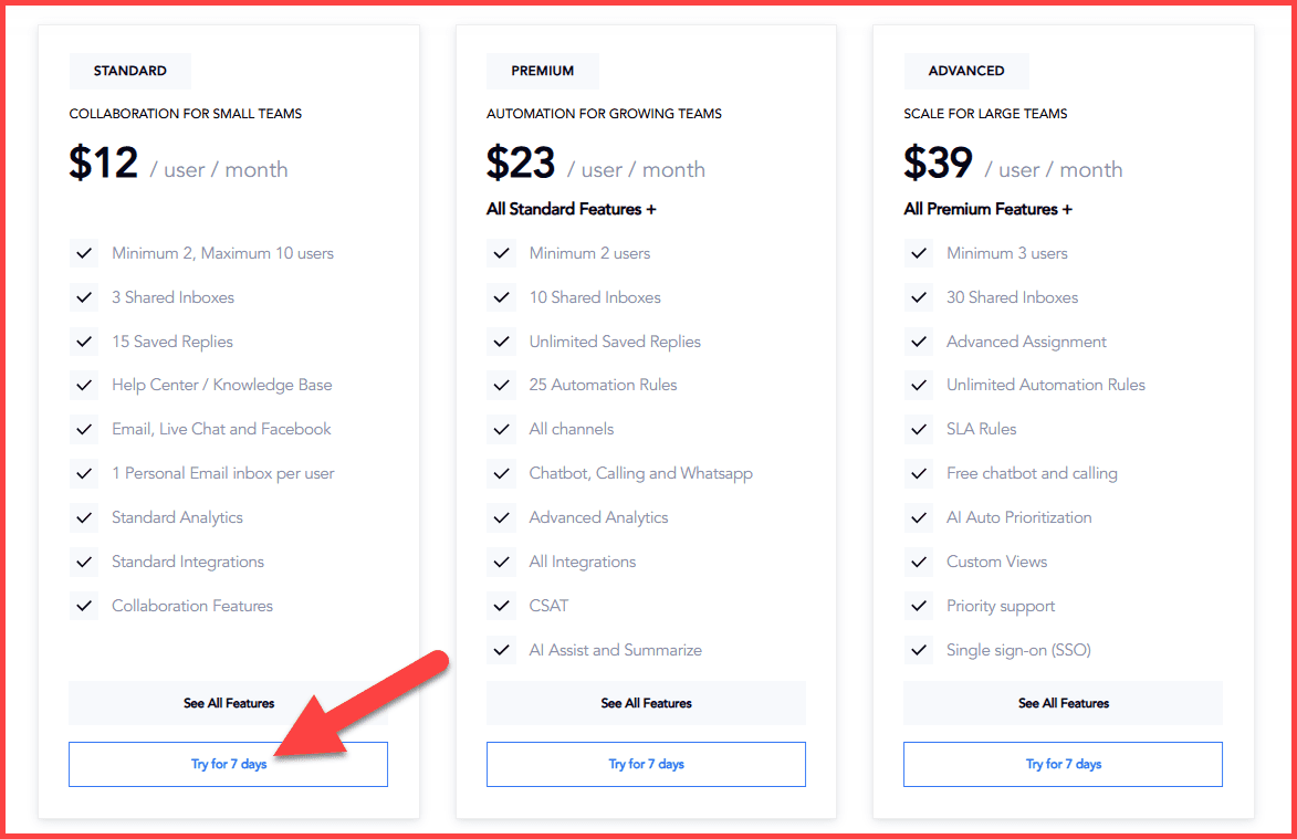 HelpWise Pricing