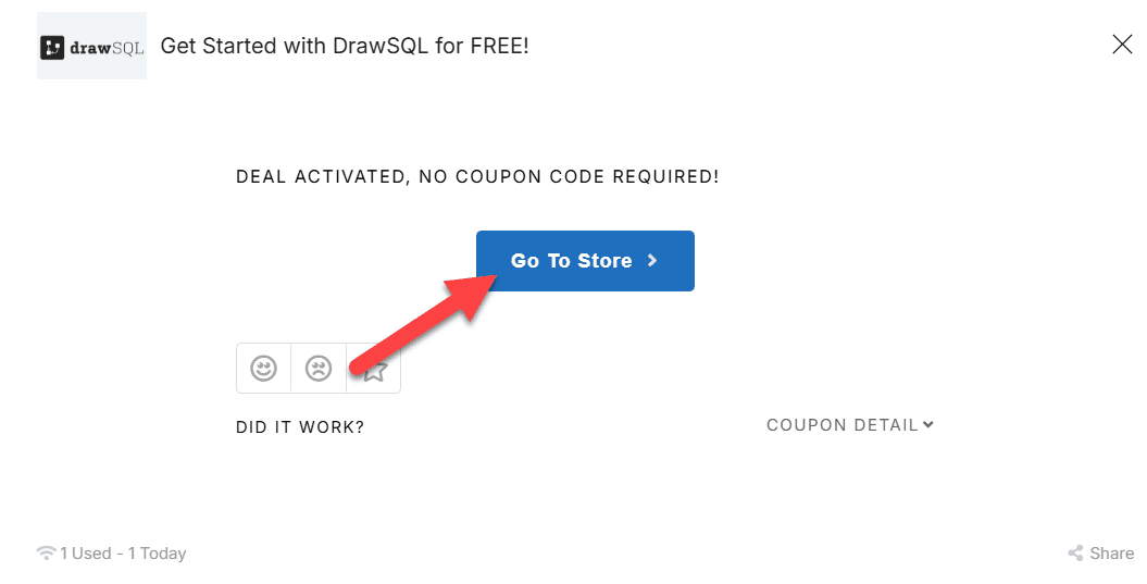 drawSQL Deal